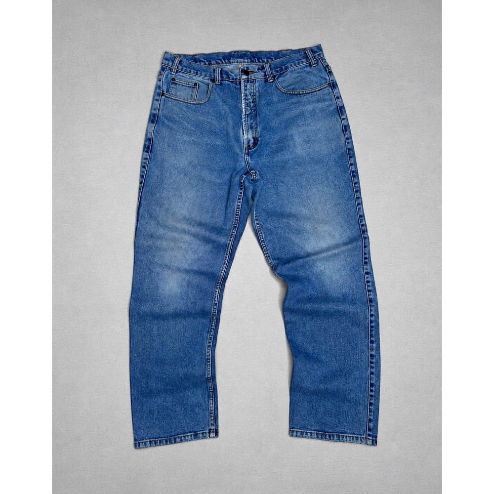 Pendleton Men's Jeans Size 36 Blue Denim Straight Leg Classic Western Workwear